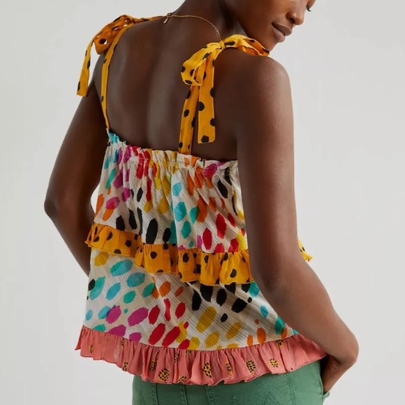Anthropologie Ruffle Top, XS - Picture 2 of 7